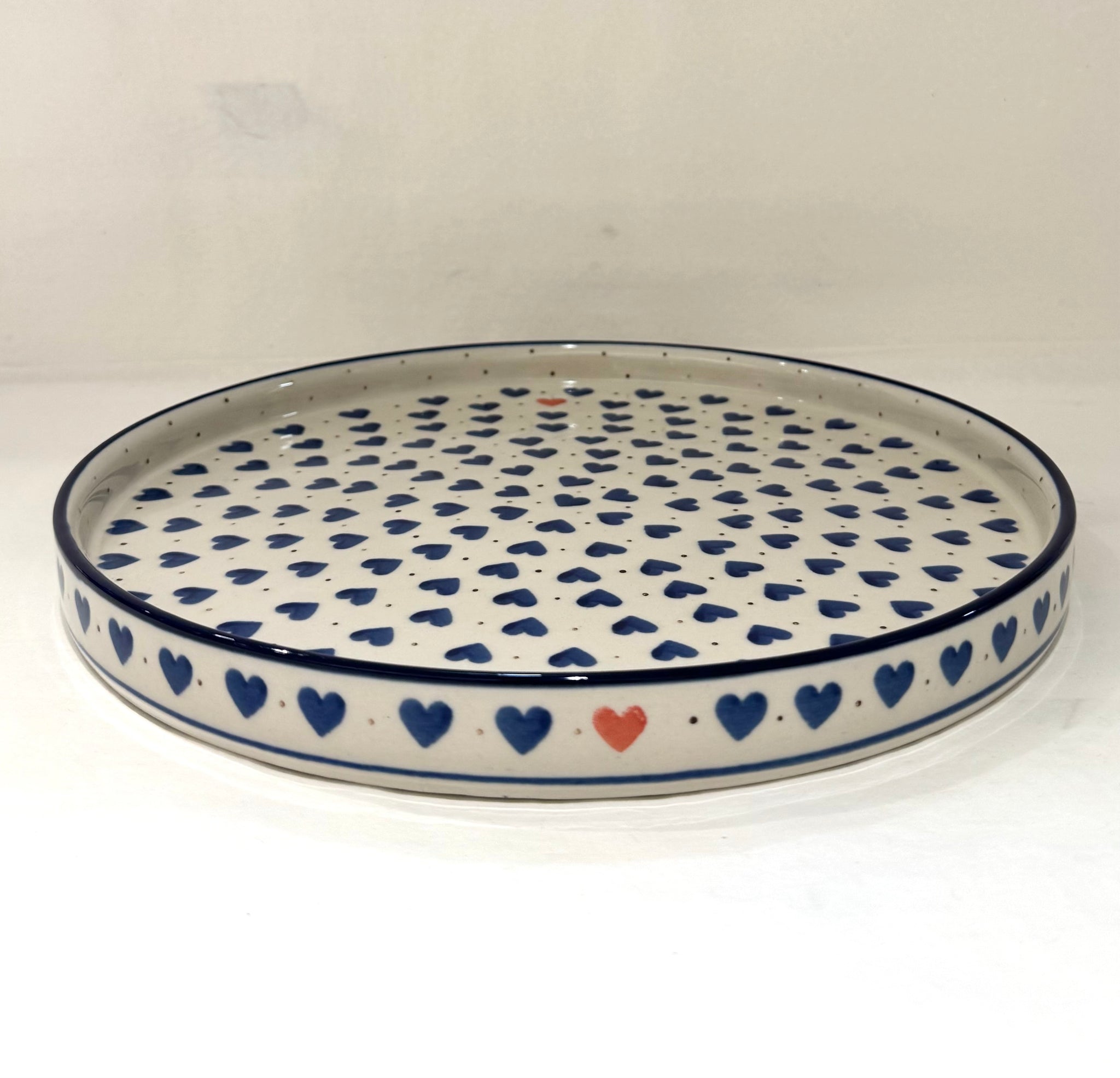 MATALAREUNAINEN TARJOILULAUTANEN  ⌀25,5cm -  PIENI RAKKAUS