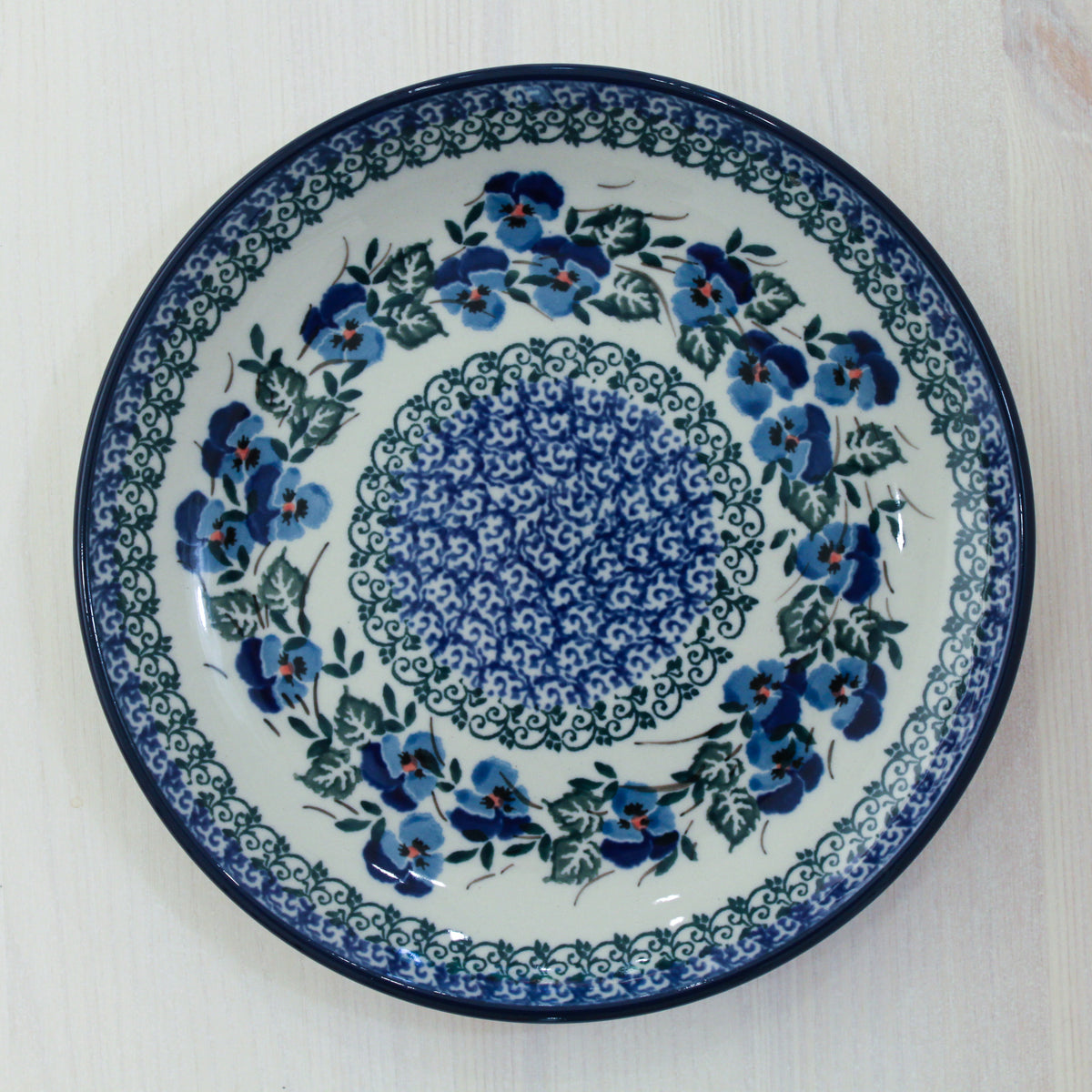 Cake plate ⌀19.5cm - violet blue