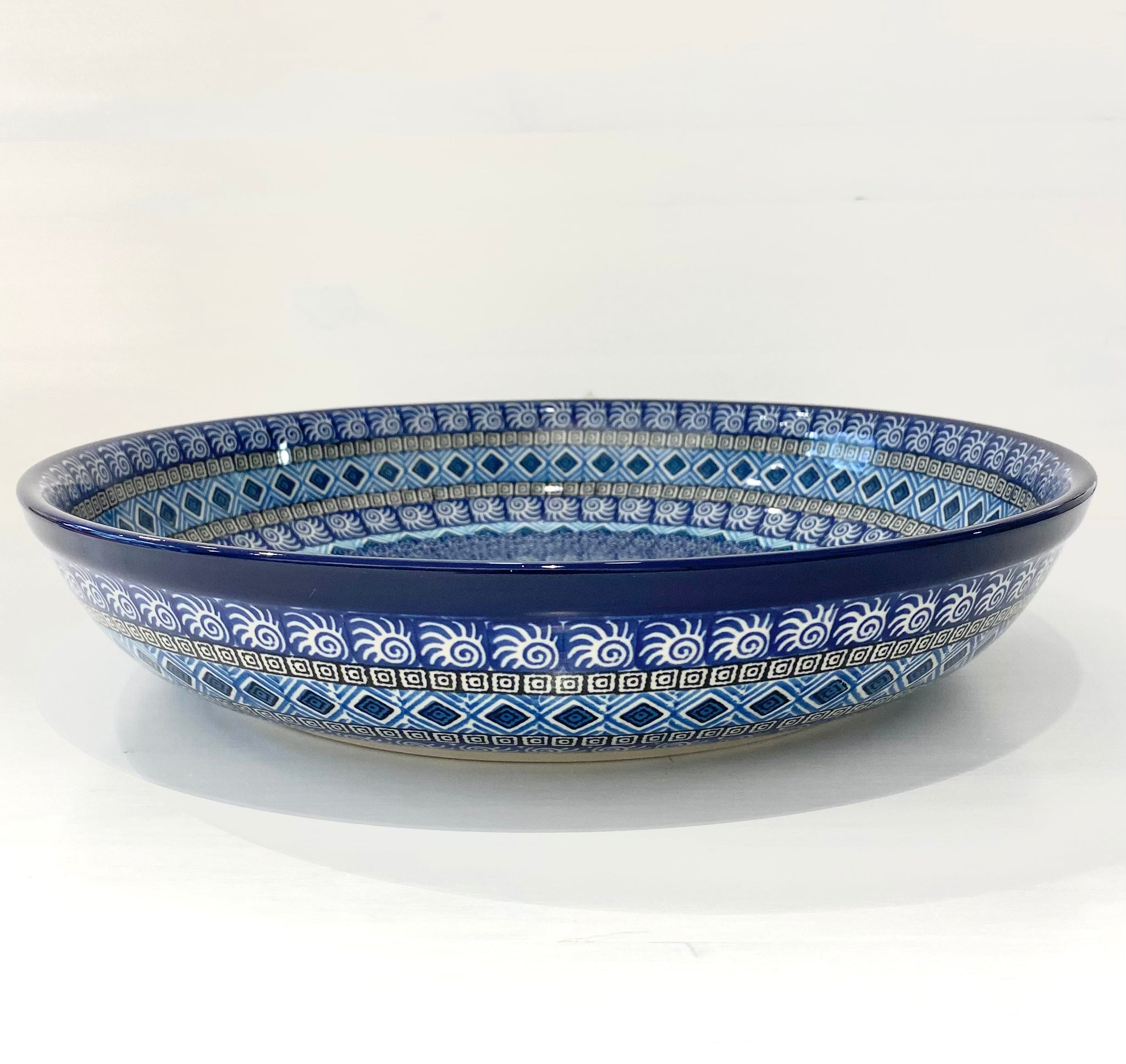 Classic flat bowl 2.5l - aztech blue