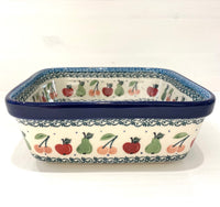 Square casserole dish 1l - summer harvest