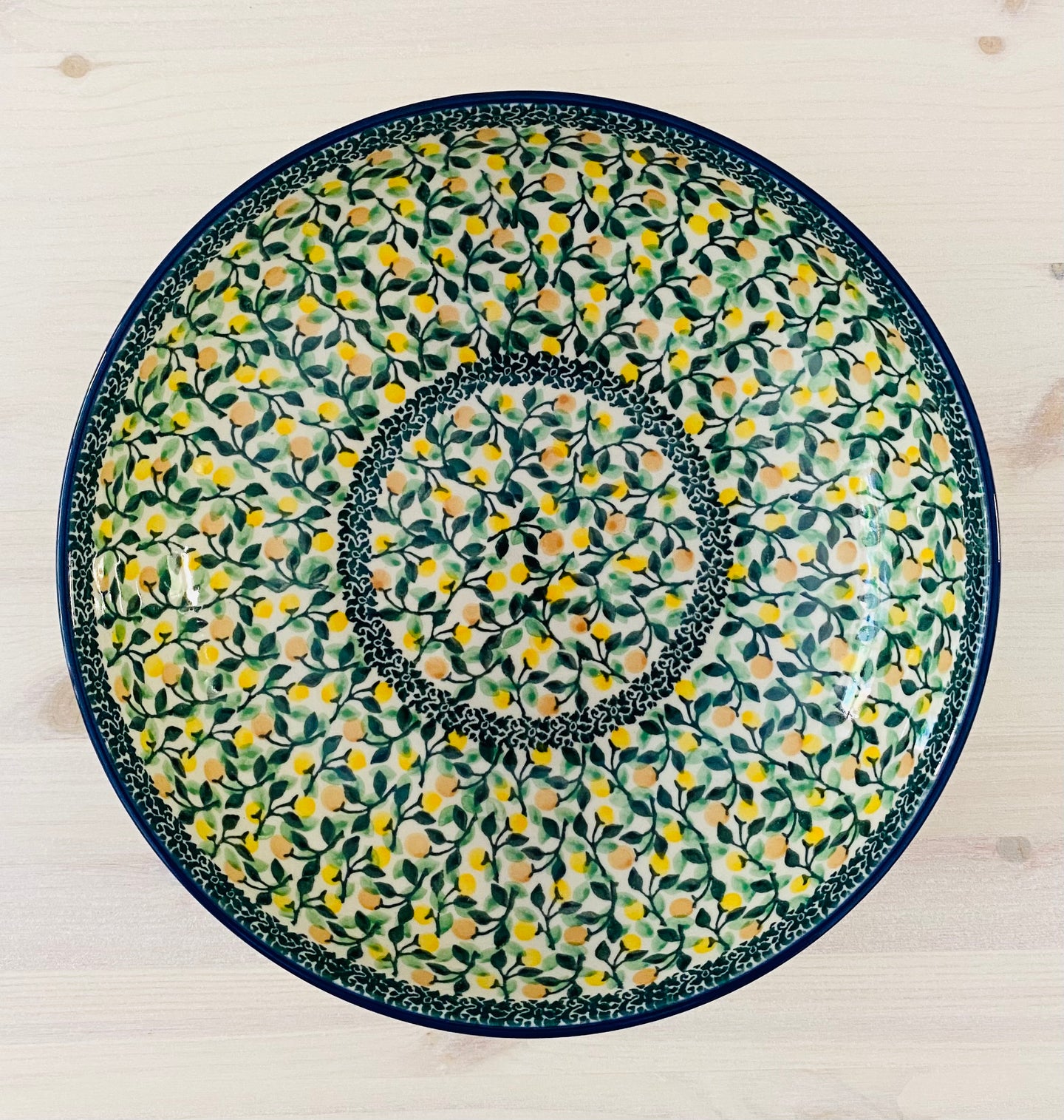 Flat bowl 1l - citrus