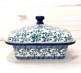 Butter dish - georgia blue