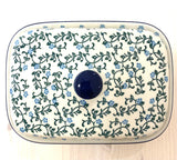 Butter dish - georgia blue