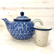 Teapot 0.9l + infuser - everblue