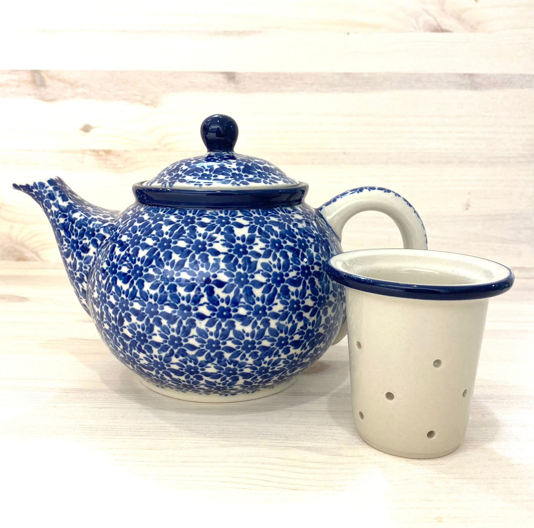 Teapot 0.9l + infuser - everblue