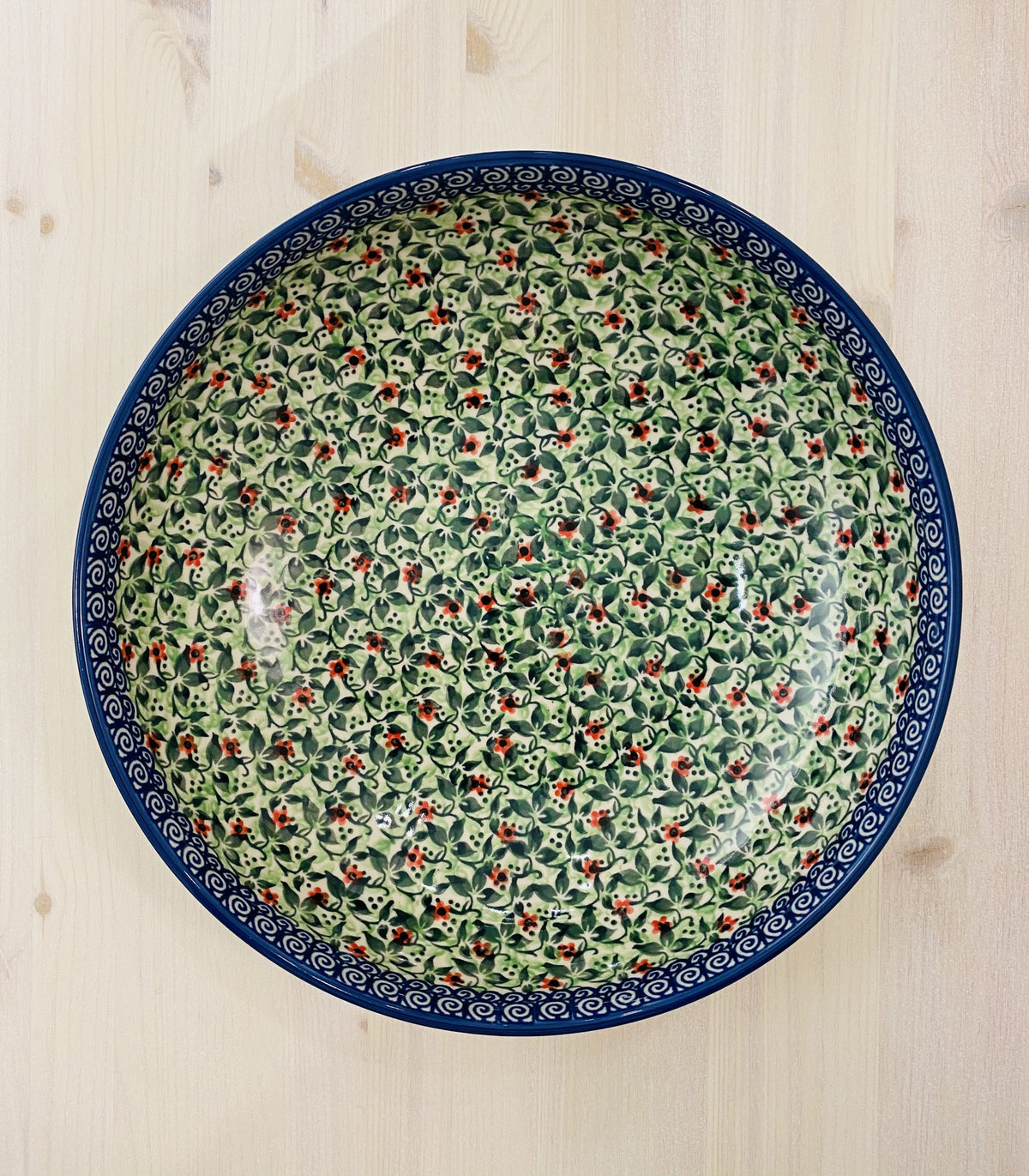 Flat bowl 2.5l - barbara's garden