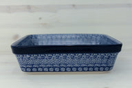 Large square casserole dish 3l - sea