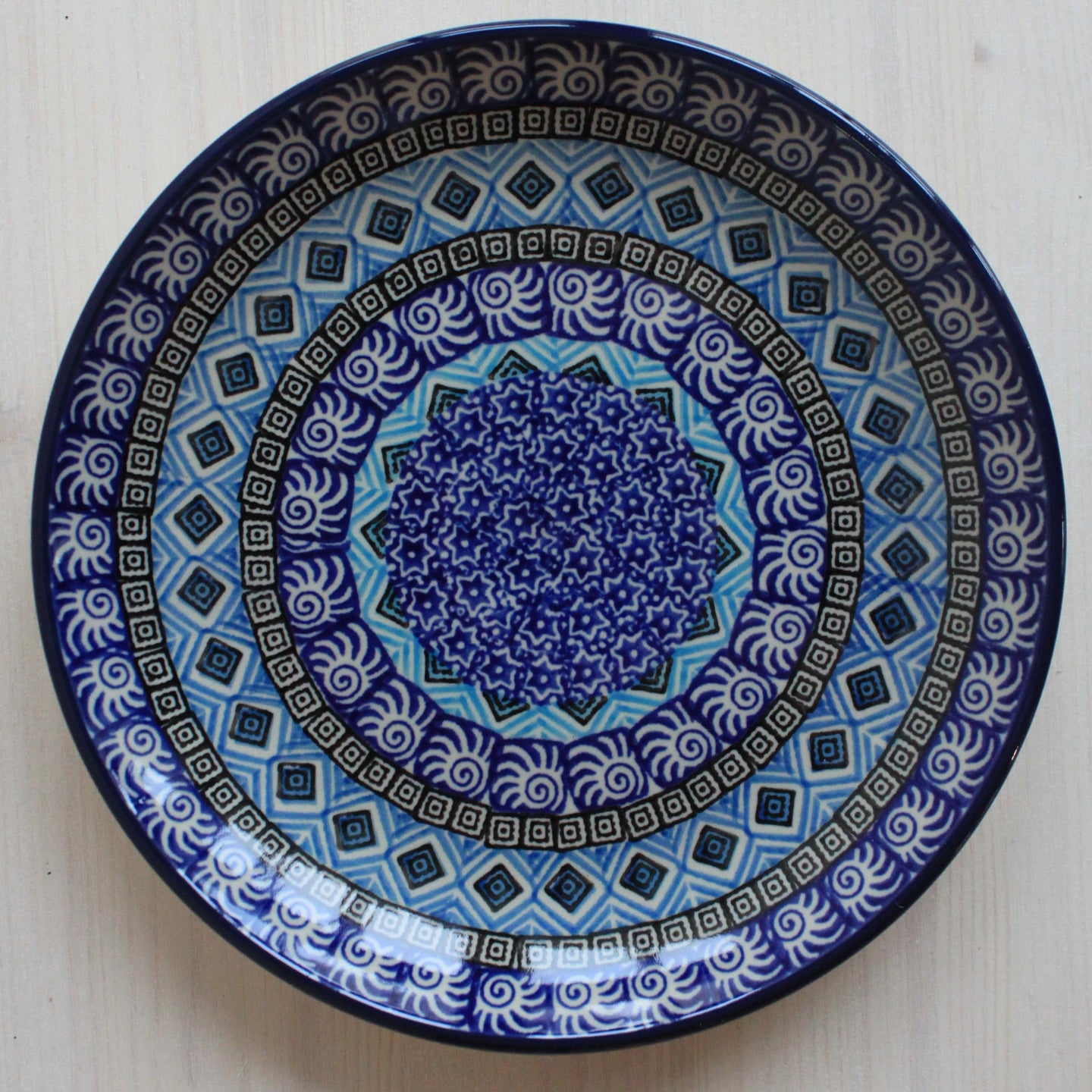 Kakkulautanen ⌀19,5cm - aztech sininen
