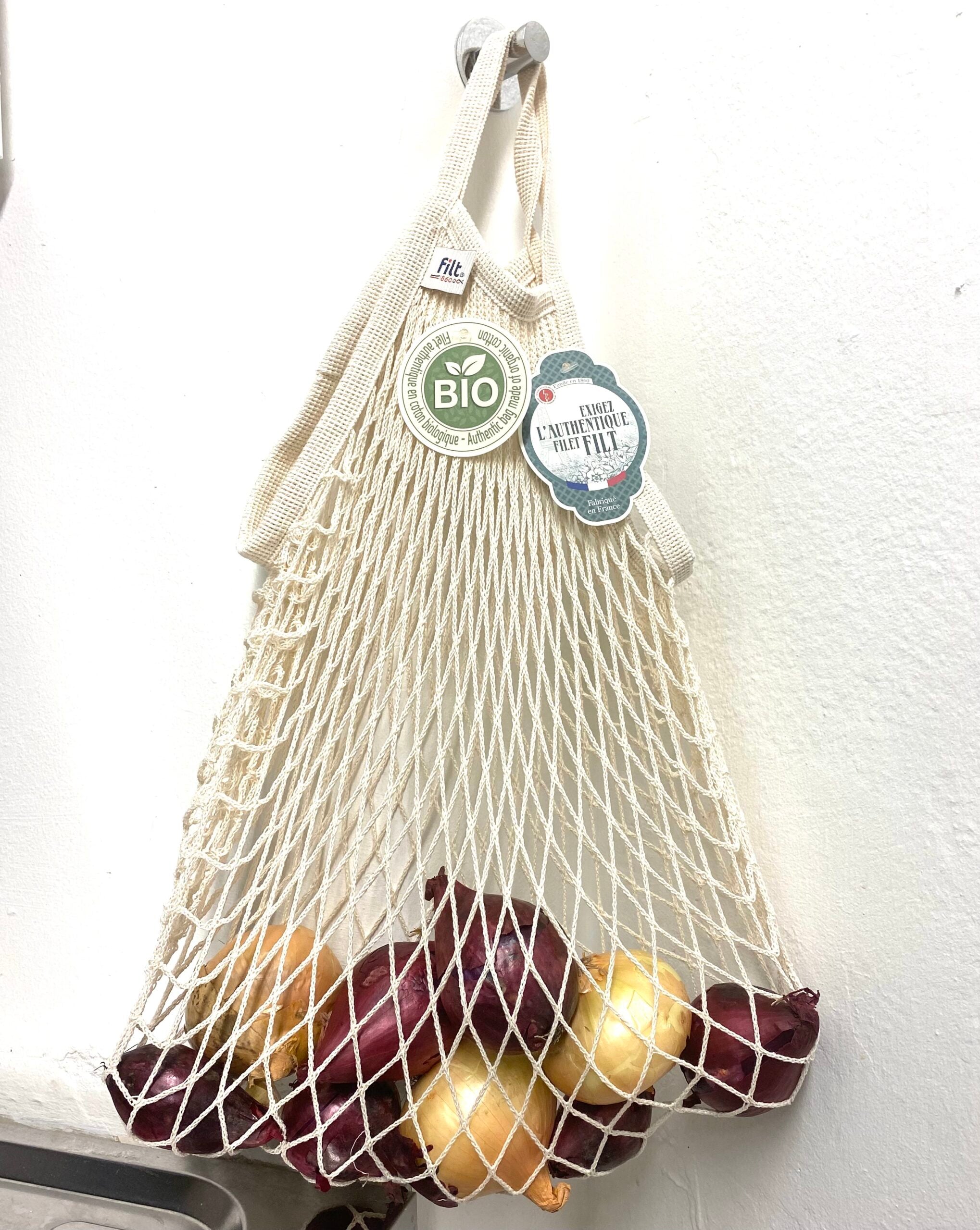 Mesh bag - purple