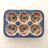 Egg cell 6 - bellflower red