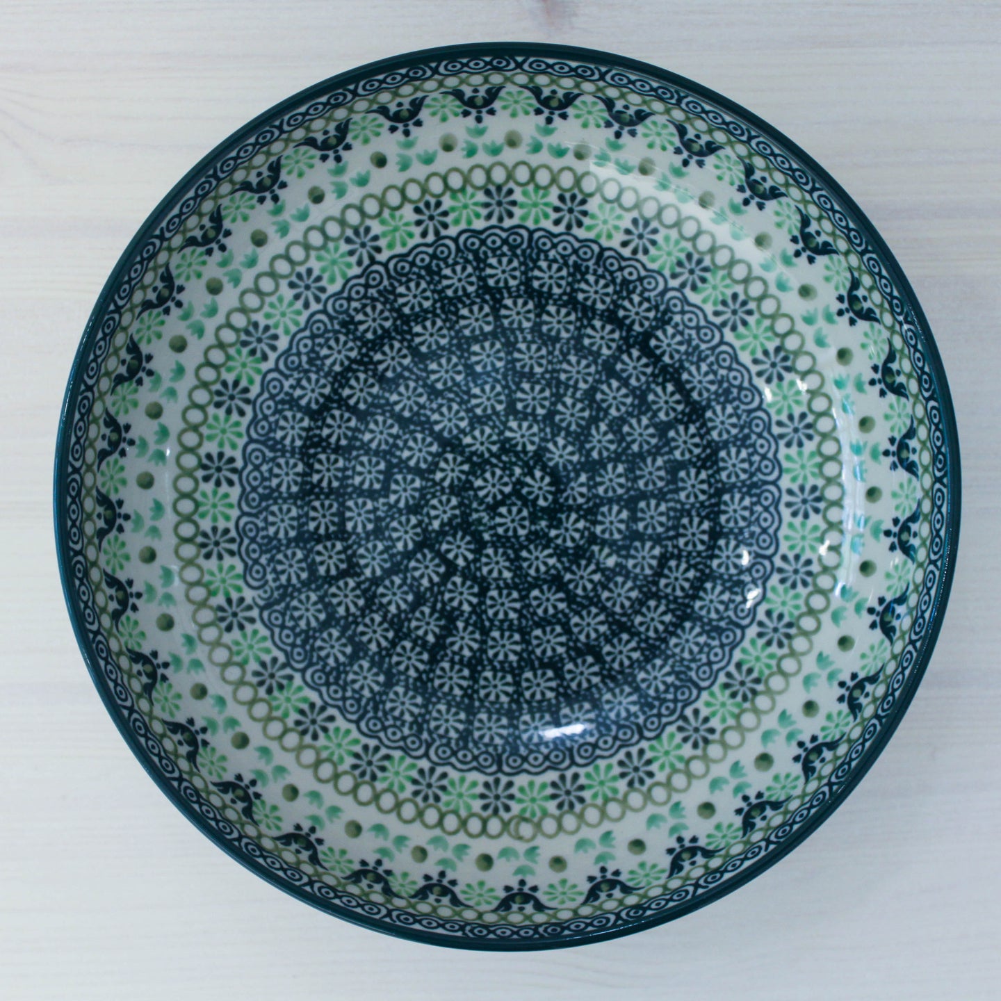 Flat bowl 1l - nordic forest