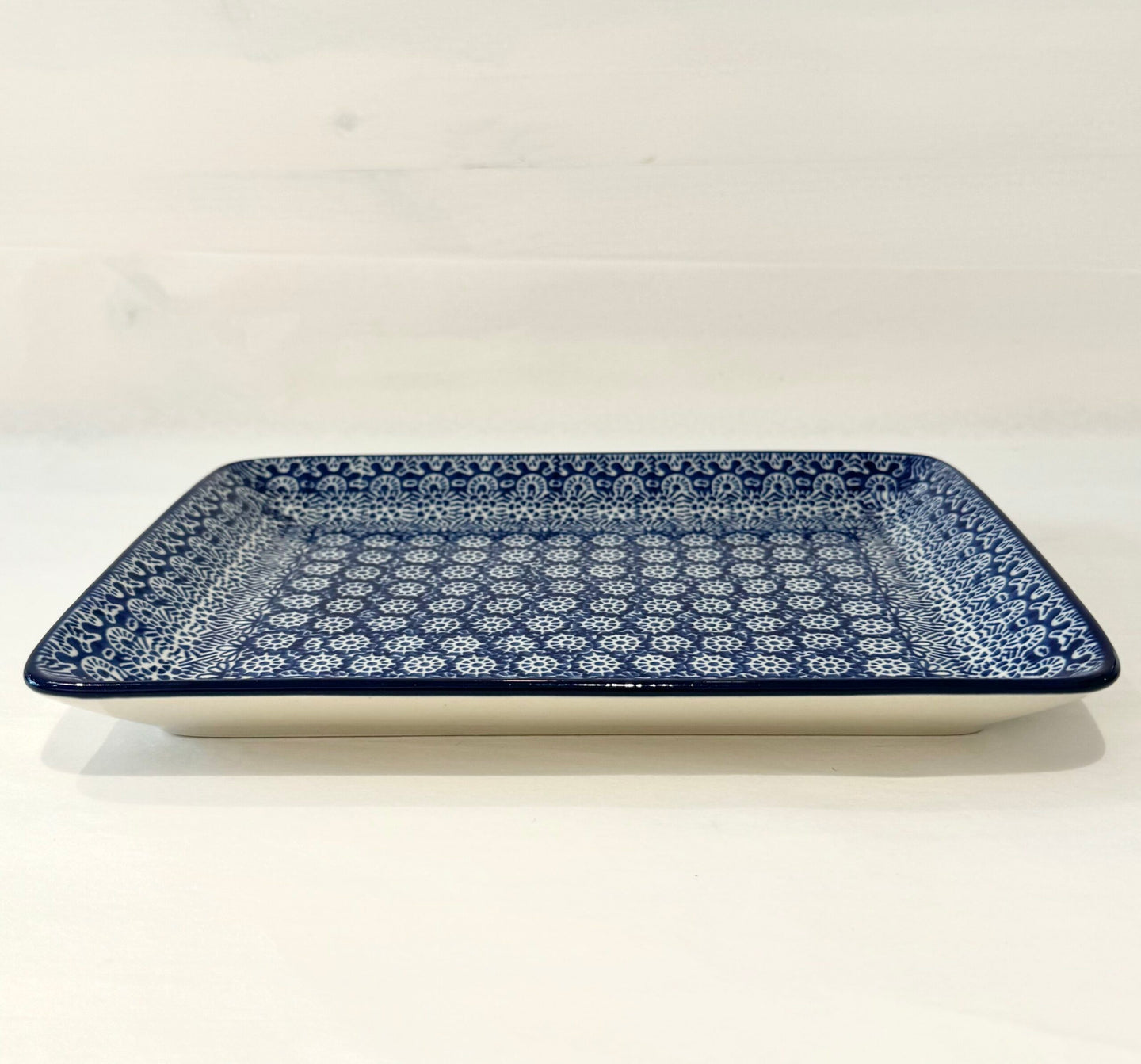 Serving plate 24 x 18.5cm - sea