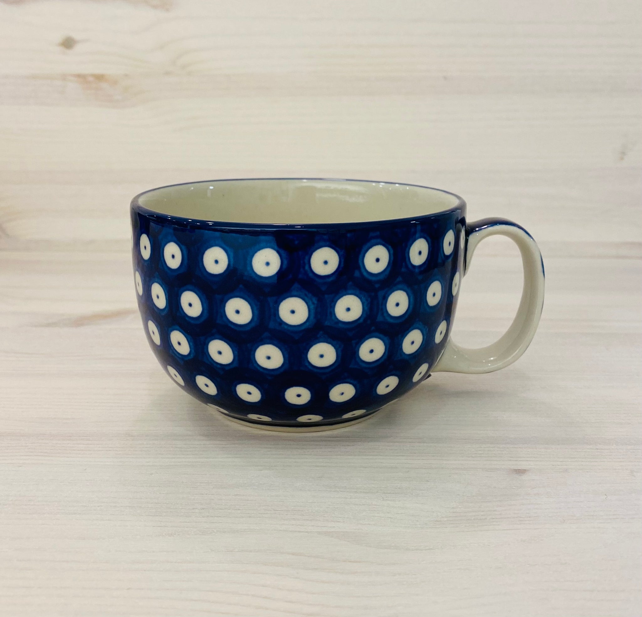 Mug 0.4l - peacock eye
