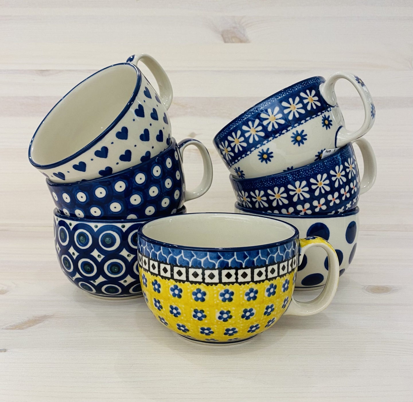 Mug 0.4l - peacock eye