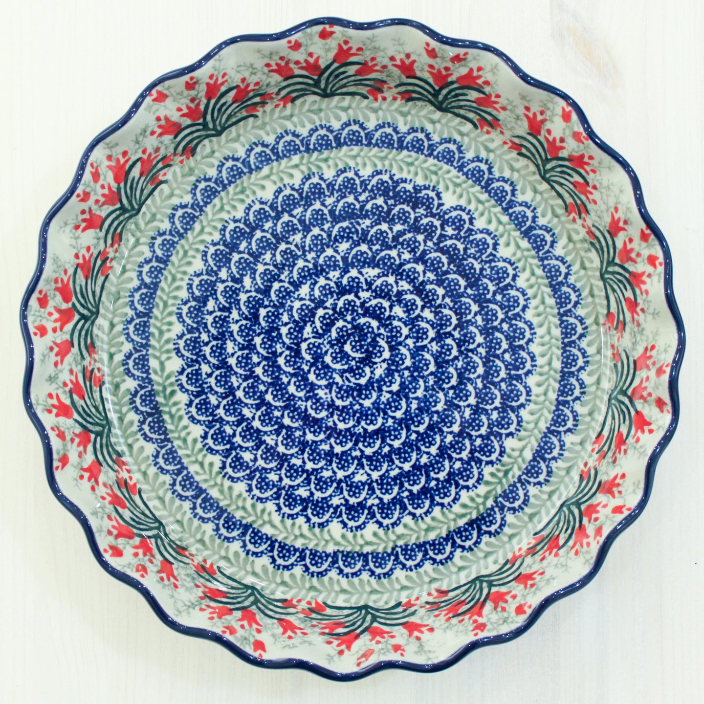 Pajform 1 - blåklocka röd