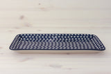 Serving plate 34 x 15.5cm - sapphire