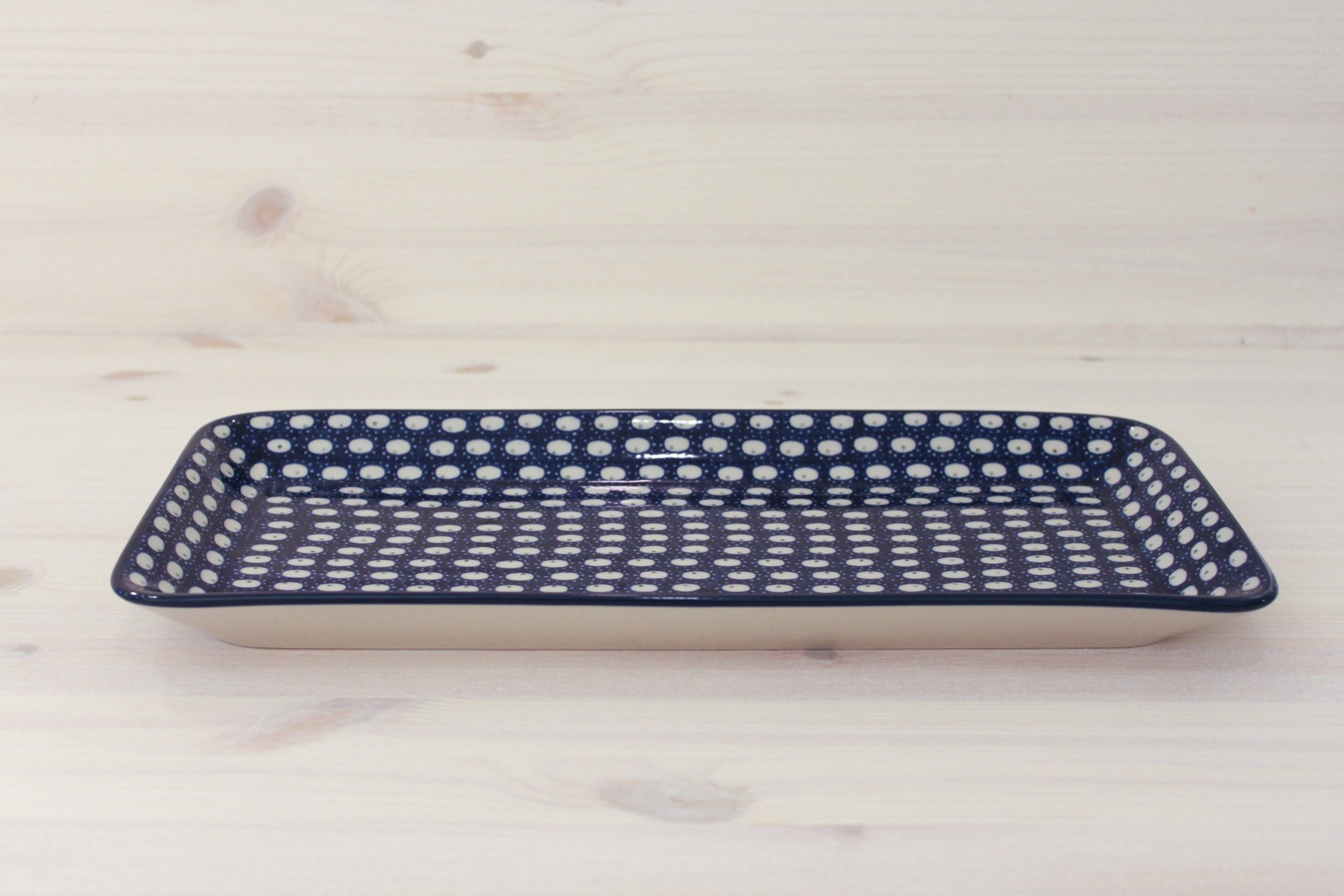 Serving plate 34 x 15.5cm - sapphire